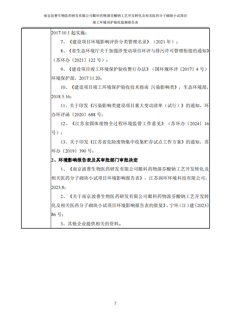 （已压缩）眼科药物溴芬酸钠工艺开发转化及相关医药分子砌块小试项目竣工环境保护验收监测报告表公示本_03.png