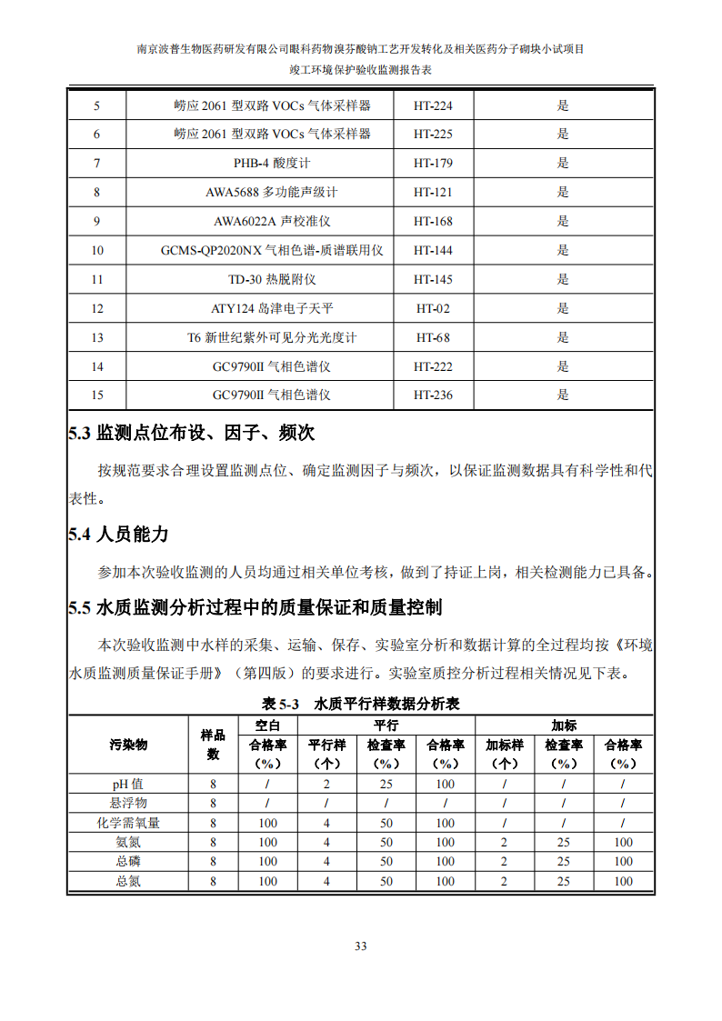 （已压缩）眼科药物溴芬酸钠工艺开发转化及相关医药分子砌块小试项目竣工环境保护验收监测报告表公示本_34.png